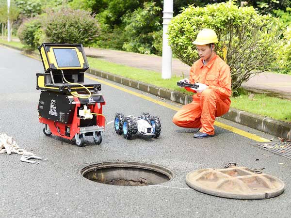 明山管道机器人检测